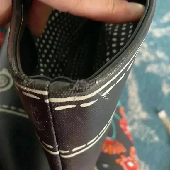 Kate, spade hand drawn button leather tote - Picture 8 of 10